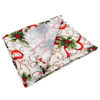 

2018 New Year Table Cloth Christmas Plastic Rectangular Table Cloth Tablecloths House Christmas Decoration 175*145cm