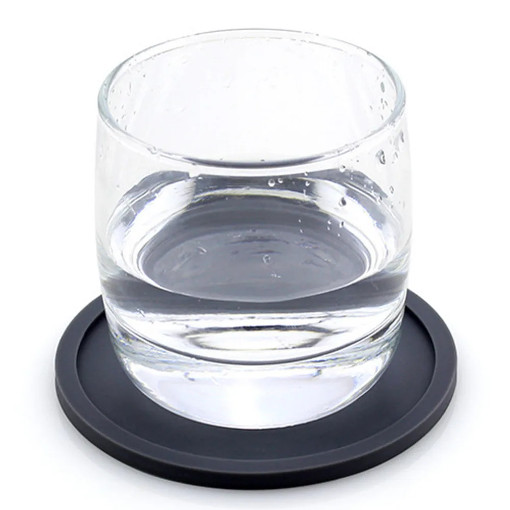 6 цветов круглые абсорбирующие силиконовые подставки для кружек для кофе подходят под любой размер чашки кружки или очки оптом