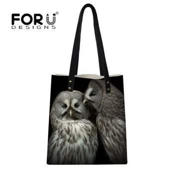 

FORUDESIGNS Cute Bird Printing Leather Ladies HandBags Women Shoulder Bag Designer Top-Handle Bolso Grils Mujer Sac a main 2018
