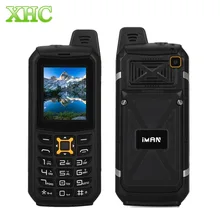 Иман S2 IP68 водонепроницаемый телефон Dual SIM 2200 мАч 2.0 дюймов SC6531CA тройной проверки телефон 21 Ключи светодиодный фонарик FM TF Bluetooth