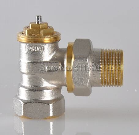 EN215 Standaard Vloeibare sensor DN20 Messing Automatische thermostaatkraan, MM Radiator conner valve|dn20 valve - AliExpress