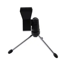 Микрофон Стенд компьютер штатив Стенд беспроводной микрофон Универсальный зажим подходит для выступлений конференций обучающий кронштейн