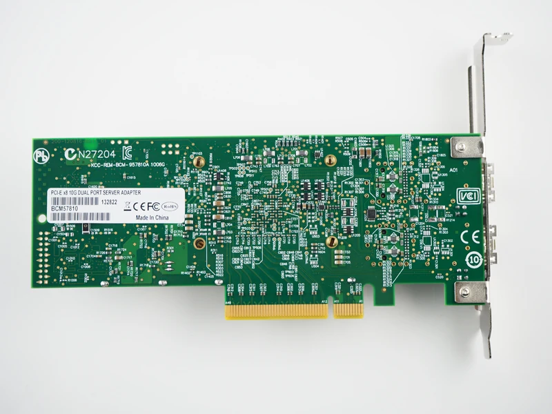 Новый OEM BCM57810S двойной порт 10GbE SFP + конвергентный сетевой адаптер сетевая карта