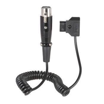 

Andoer D-Tap Dap 2 Pin Male to 4 Pin Female XLR Cable 1 meter Length for DSLR Rig Power V-Mount