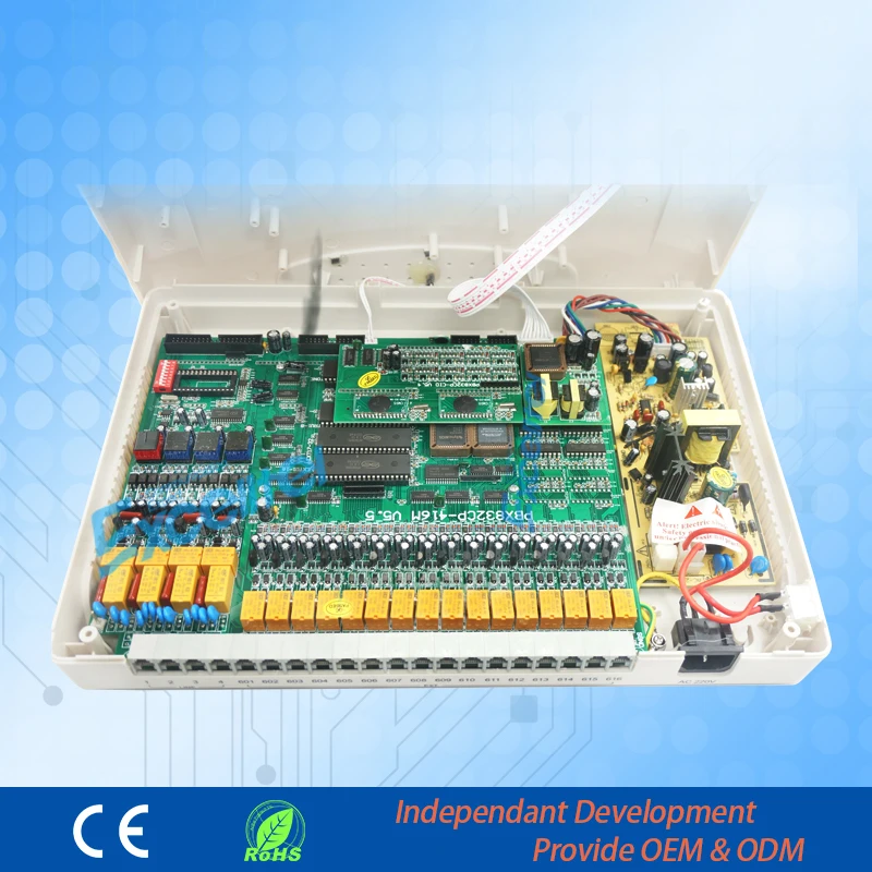 Excelltel /PABX/автоматическая телефонная станция (АТС) System/ CP832 416 4 PSTN line 16 extension|pabx telephone