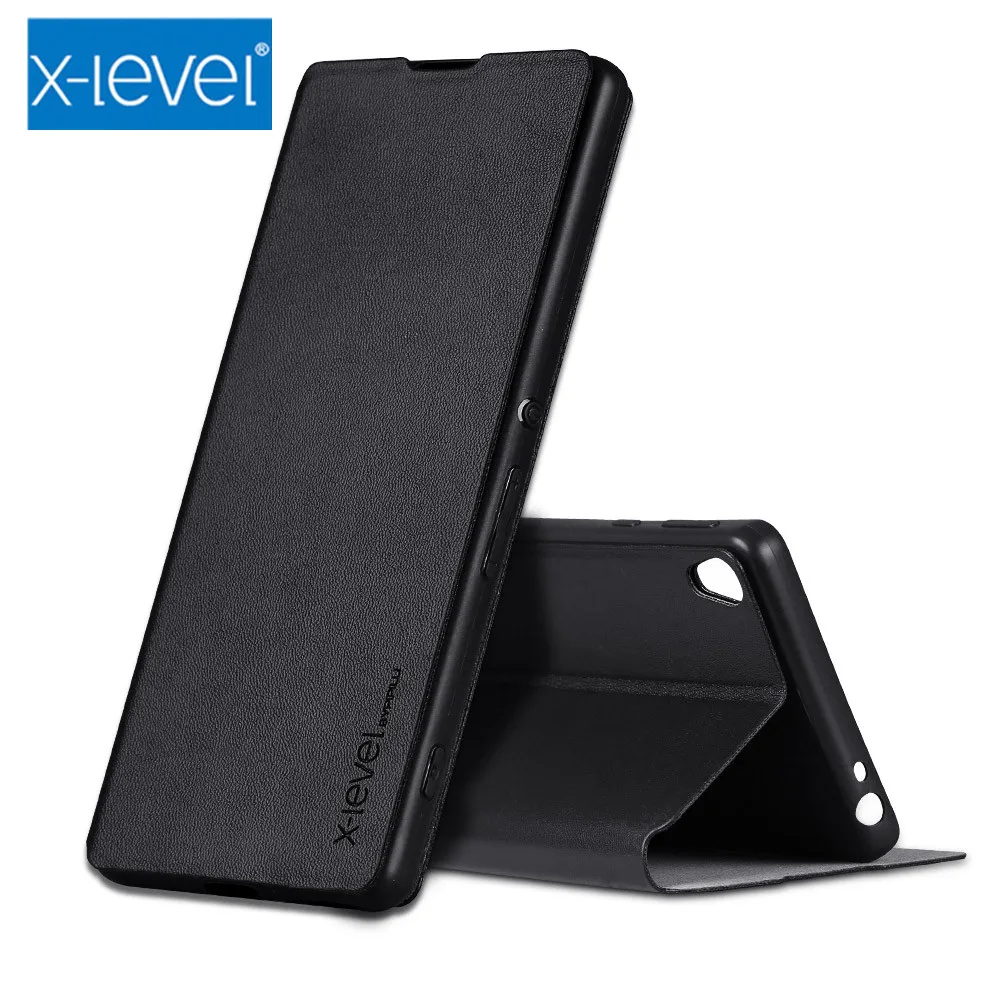 Роскошный чехол X-Level из искусственной кожи для Sony Xperia Z2 Z3 Z4 Mini Z5 Premium E5 Z L36h Z1 X performance