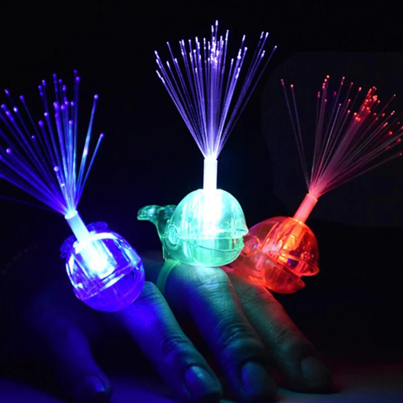 Светящийся Пальчиковый светильник s игрушки со светодиодной подсветкой вспышка в форме Кита волоконно-оптический светильник Рождественский ребенок светящаяся игрушка Подарки на год