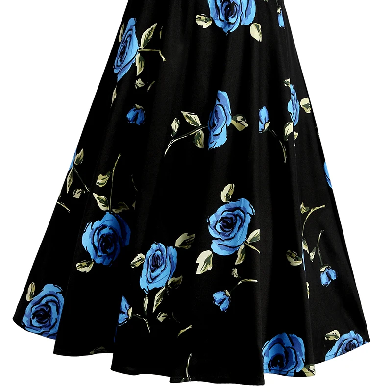 Kostlish-2017-New-Summer-Dress-Women-Floral-Print