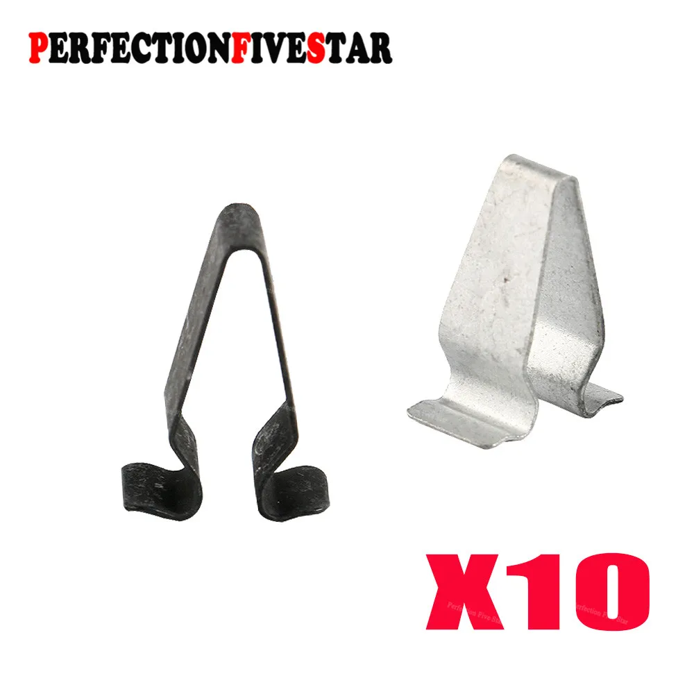 

10Pcs 4B0867276A Interior Windshield Pillar Trim Plate Clip For VW Beetle Bora Caddy Golf CC For Audi A4 A5 A6 Q5 Q7 TT RS
