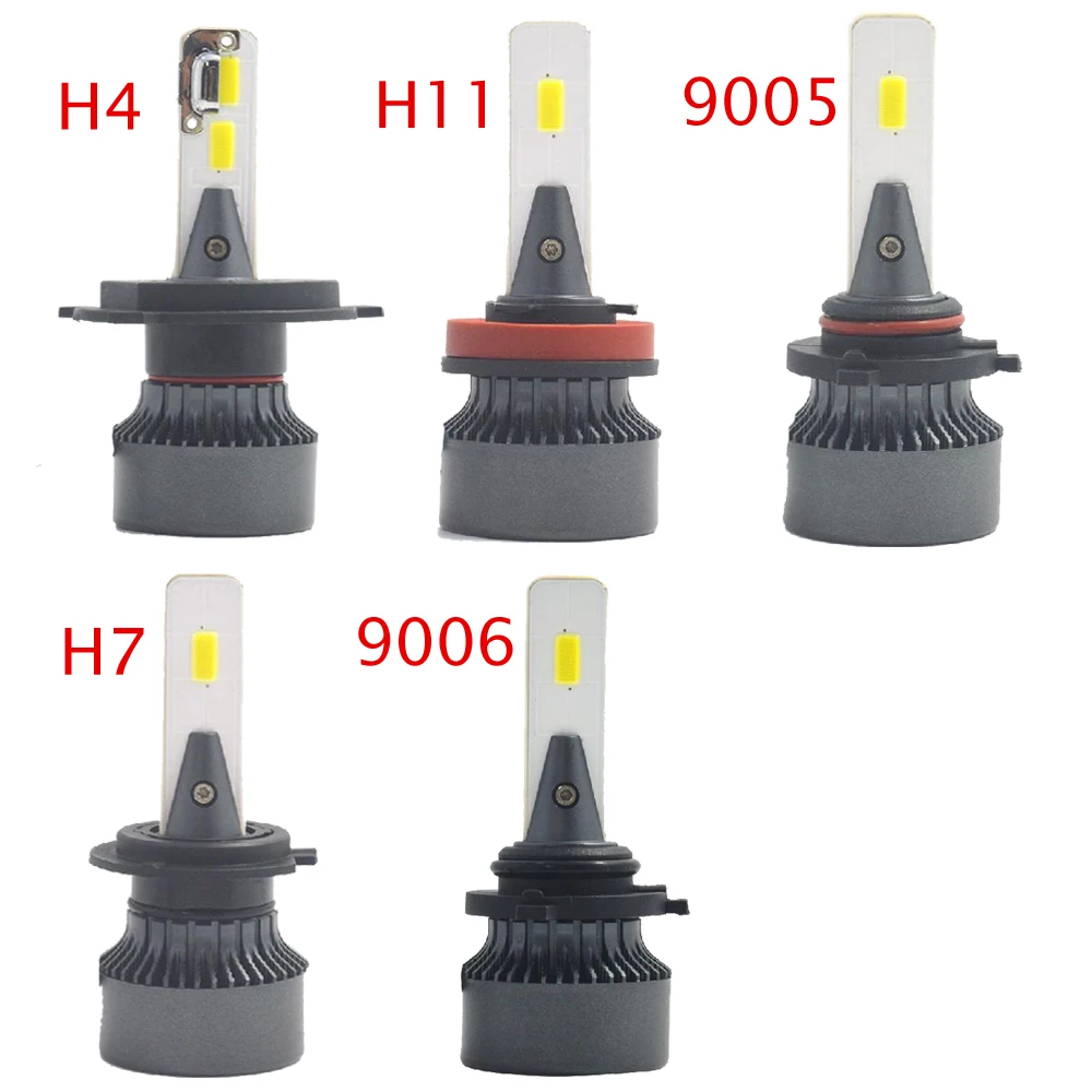 Oslamp H4 H7 9005 9006 H11 автомобиля светодиодный лампы 72 W 8000LM УДАРА фишек Hb3 Hb4