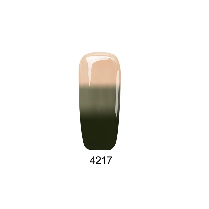 Docaty УФ-гель для ногтей 7 мл изменение температуры цвет геллак Полупостоянный праймер для ногтей замочить от светодиодный гель лак для ногтей - Цвет: 4217