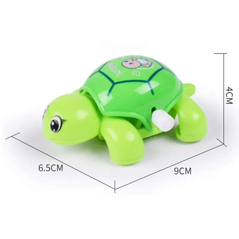 Мультяшные животные детские заводные плавательные черепахи заводные на цепочке для купания маленькие черепахи Классические игрушки