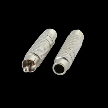 

RCA Male Plug to 6.35mm Female Jack Audio Adapter RCA Plug to Female 6.35mm Socket Connector 6.35mm to RCA Adapter