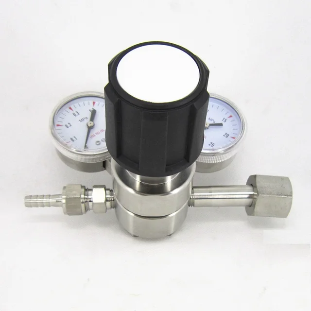 0.6*25MPA HCL Corrosion resistant gas cylinder regulator 316L stainless