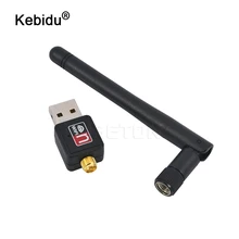 150 Мбит/с беспроводной WiFi адаптер 2 дБ wifi антенна Lan беспроводная сетевая карта портативный USB WiFi приемник Adaptador WiFi 802.11b/g/n