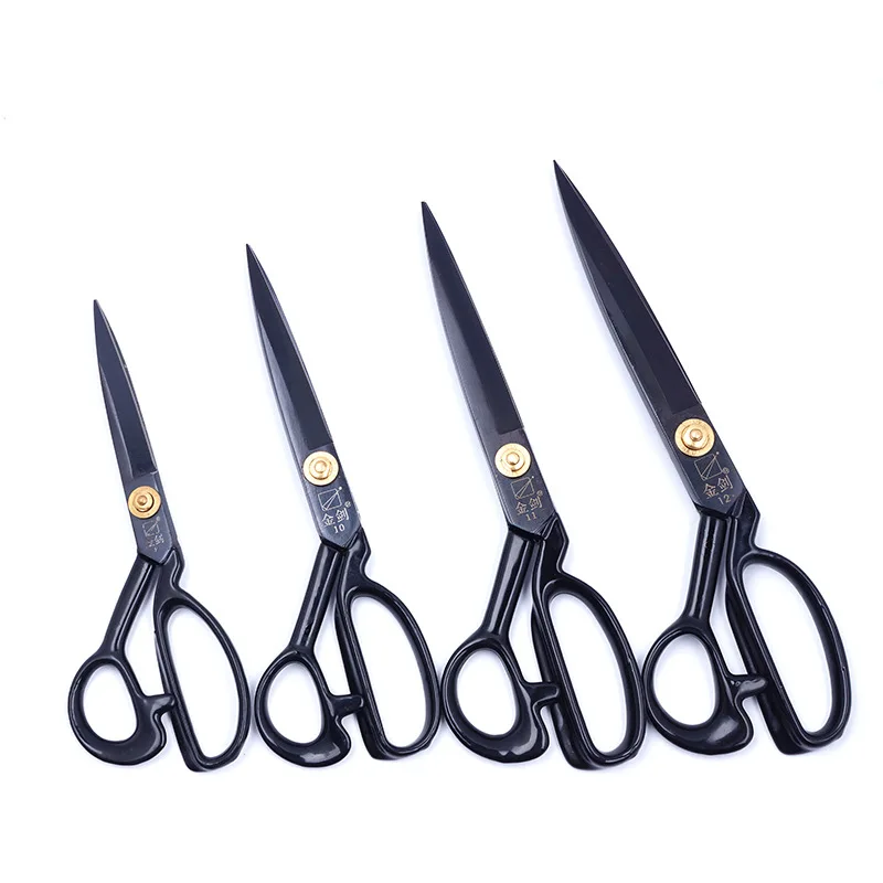 

High Quality Professional Manganese Tailor Scissors Dresssmaking Sewing Scissors for Clothes Fabric Crafting Tailoring Scissors