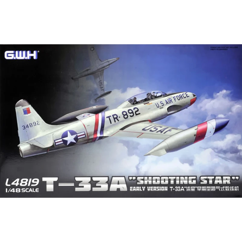 1/48 г. в. ч L4819 T-33A съемки звезды ранней версии модели хобби