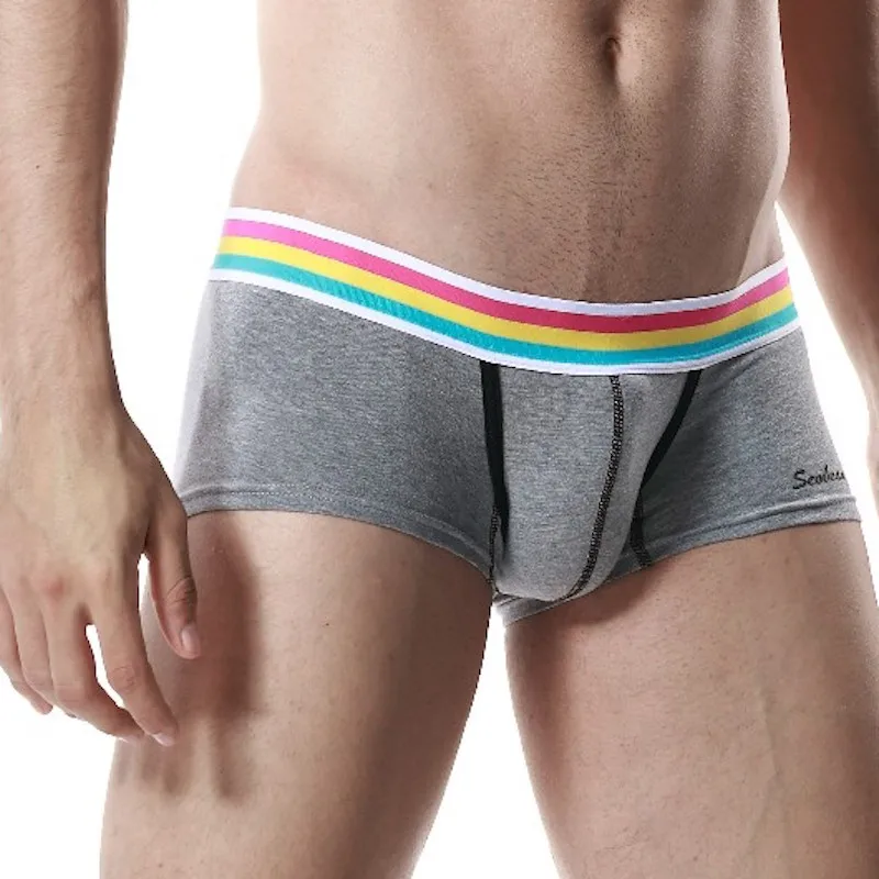 Мужские хлопковые боксеркороткие мужские трусы calzoncillo hombre Сексуальное белье