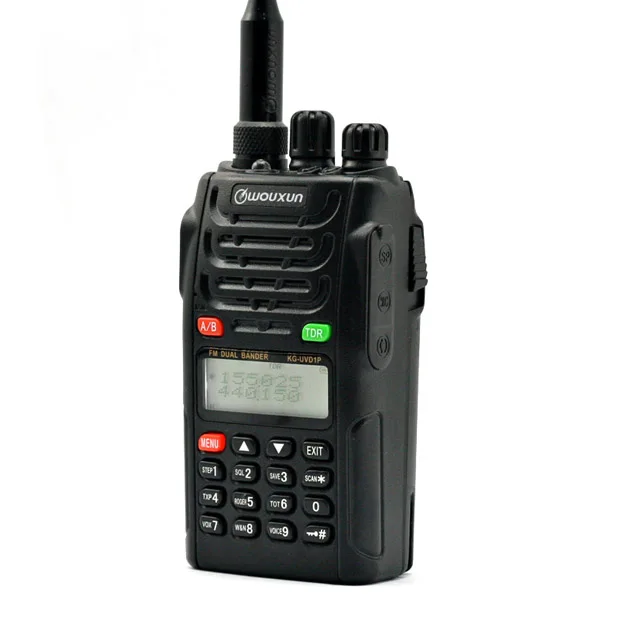 Original WOUXUN KG-UVD1P Dual Band Two Way Radio with 1700mAh battery FM Transceiver UVD1P Walkie Talkie UHF VHF HAM Radio