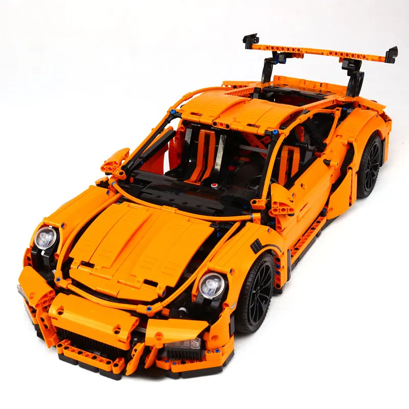 

Children Bricks technic series Race Car Model Building Kits Blocks Bricks Compatible LegoINGlys 42056 Boys Gift Educational Toys
