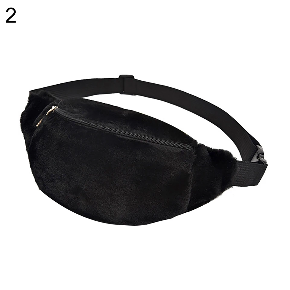 fluffy bum bag