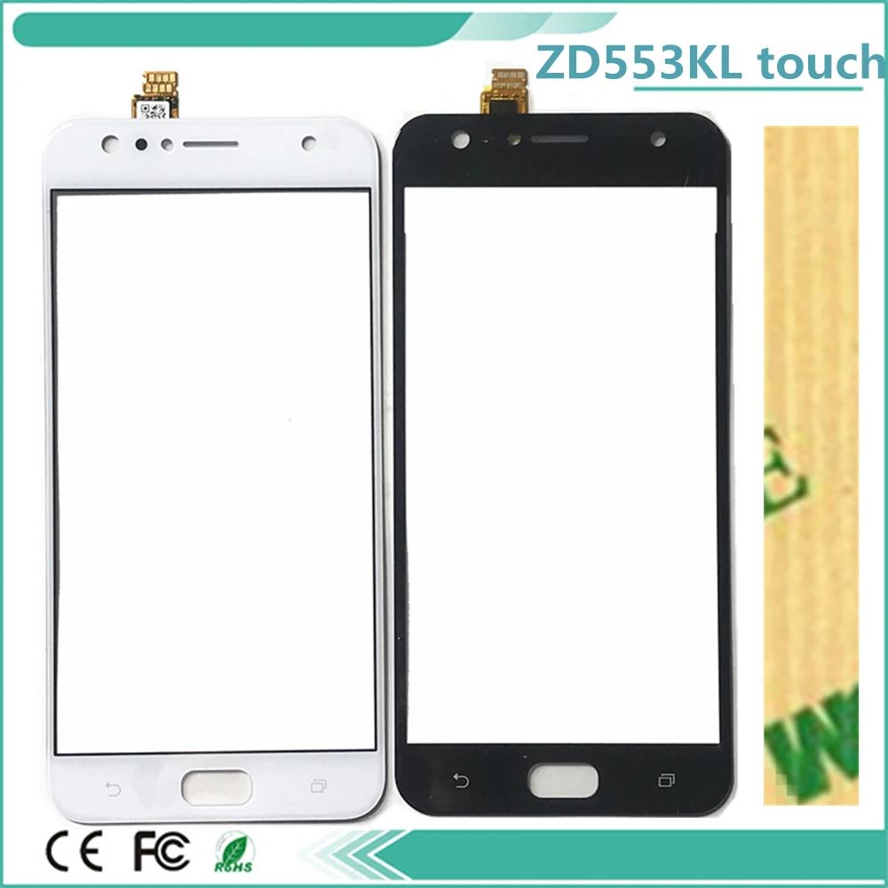 Сенсорный экран 5 ''для Asus ZenFone 4 Selfie ZD553KL сенсорный дигитайзер переднее стекло