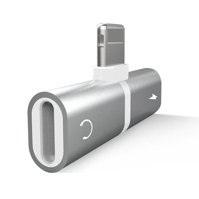 

New Phone Adapter For iPhone 7 8 X XS XR Phone Headphone AUX Adapter For Lightning To 3.5mm Audio Cable Jack Charging
