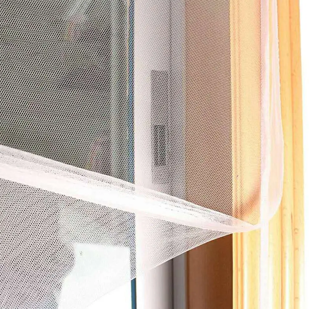 

Summer Insect - and Mosquito-resistant Door Screen Window White Mesh Environmental Protection