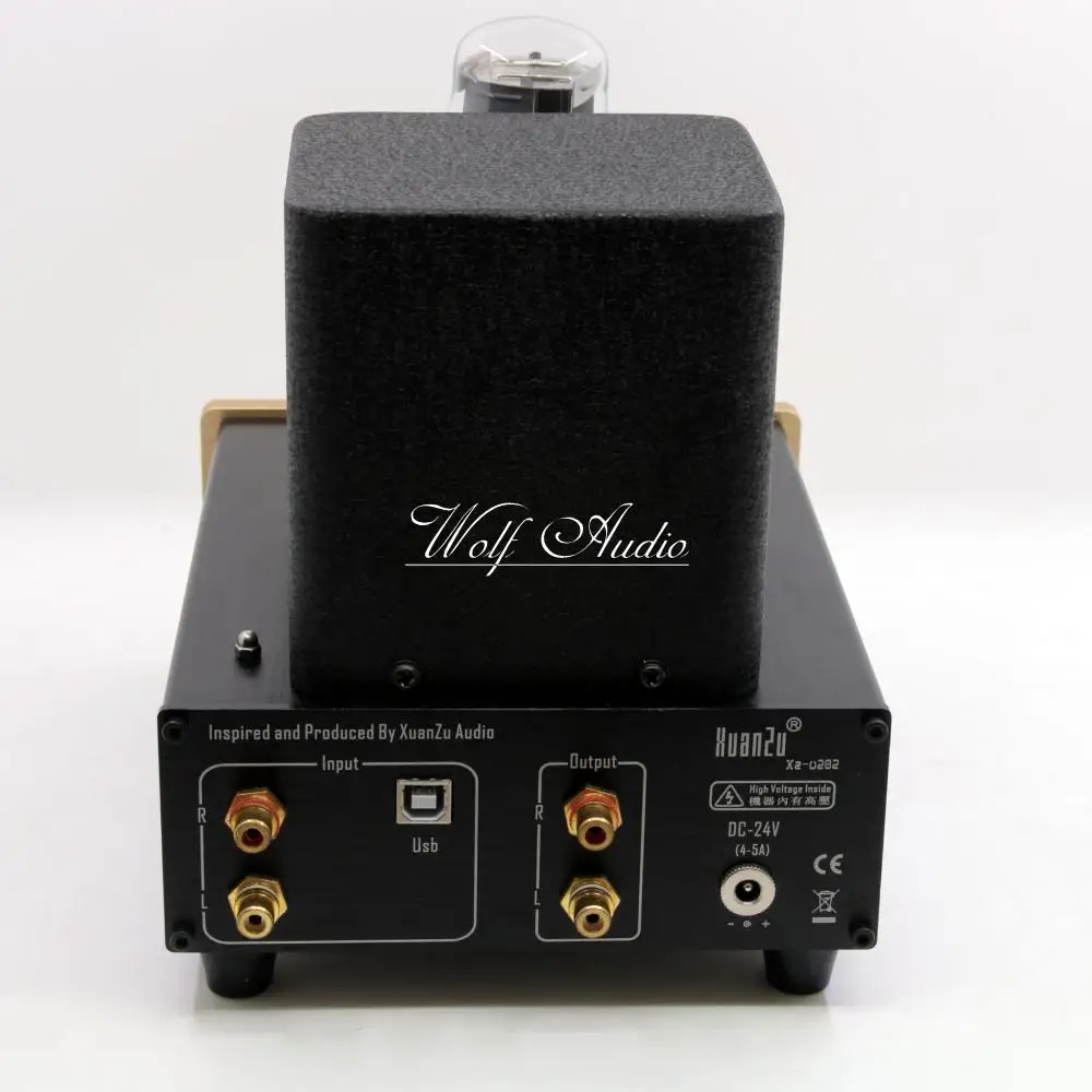 U202 Hybrid Class A Tube Headphone Amplifier USB