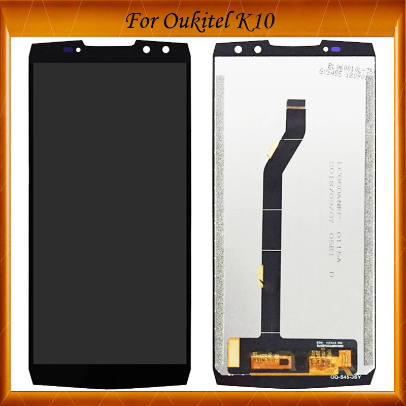 Продажа 100% хорошо работает для Oukitel K10 ЖК дисплей + сенсорный экран дигитайзер сборка запасные части в наличии для Oukitel K 10