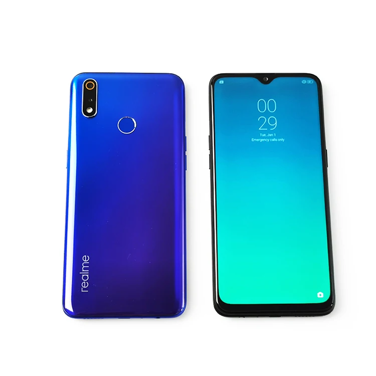 Realme X lite Android 9,0 6,3 "ips полный экран 4045 мАч 3 камеры 2340*1080 Восьмиядерный супер VOOC 25MP + 16MP + 5MP Fingerpringt ID