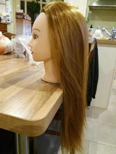 CAMMITEVER Манекен-голова для обучения с держателем манекен для укладки головы для салона Парикмахерская Практика Модель волос