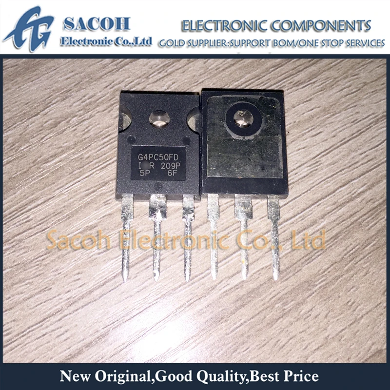 Free Shipping 10Pcs IRG4PC50FD G4PC50FD G4PC50FD-E or G4PC50F TO-247 39A 600V Power IGBT | Электроника