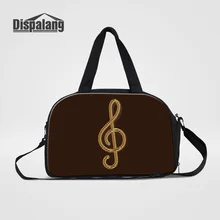 Dispalang, мужские дорожные сумки, 3D печать, музыкальная заметка, вещевой мешок, мужская повседневная сумка-мессенджер, сумка на плечо для мальчиков, сумки для ежедневного ношения