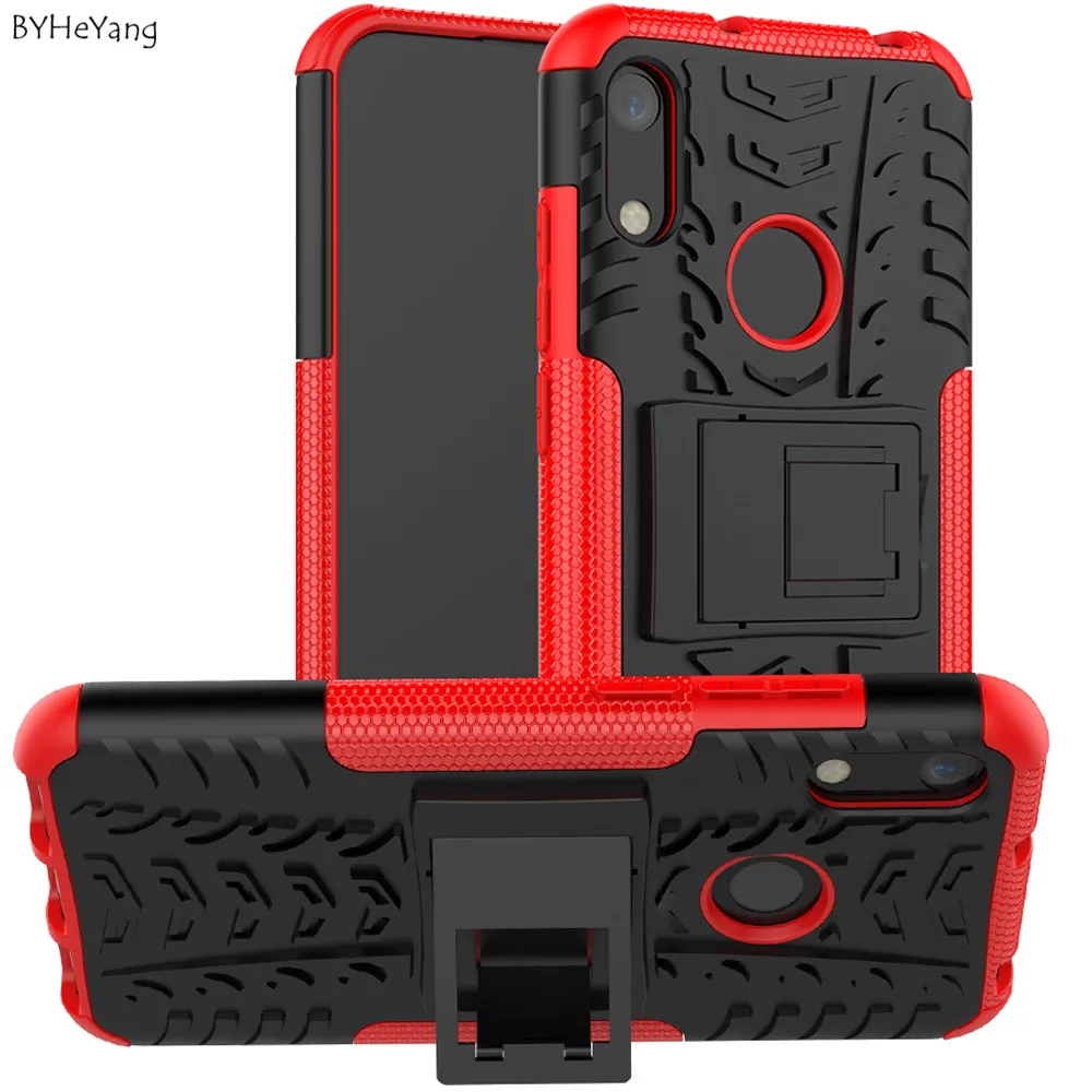 Case sFor Cover Huawei Honor 8A Fashion Soft Silicone TPU +PC Shockproof Coque On For Capa | Мобильные телефоны и