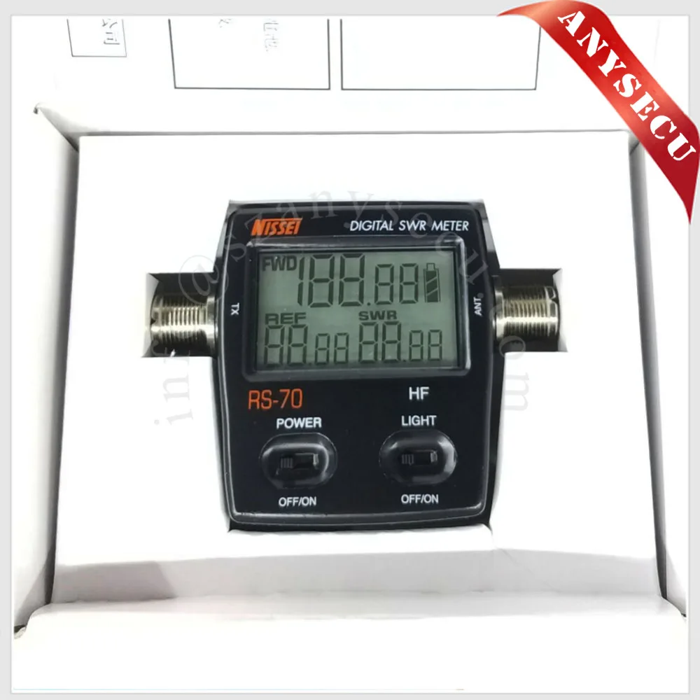 New Launch NISSEI RS-70 Digital SWR/Power Meter HF