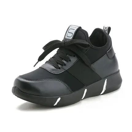 La Beige negro Nuevo Ulzzang Versión Zapatos Salvaje Harajuku Casuales Coreana De Otoño Mujer EFxwRPgq