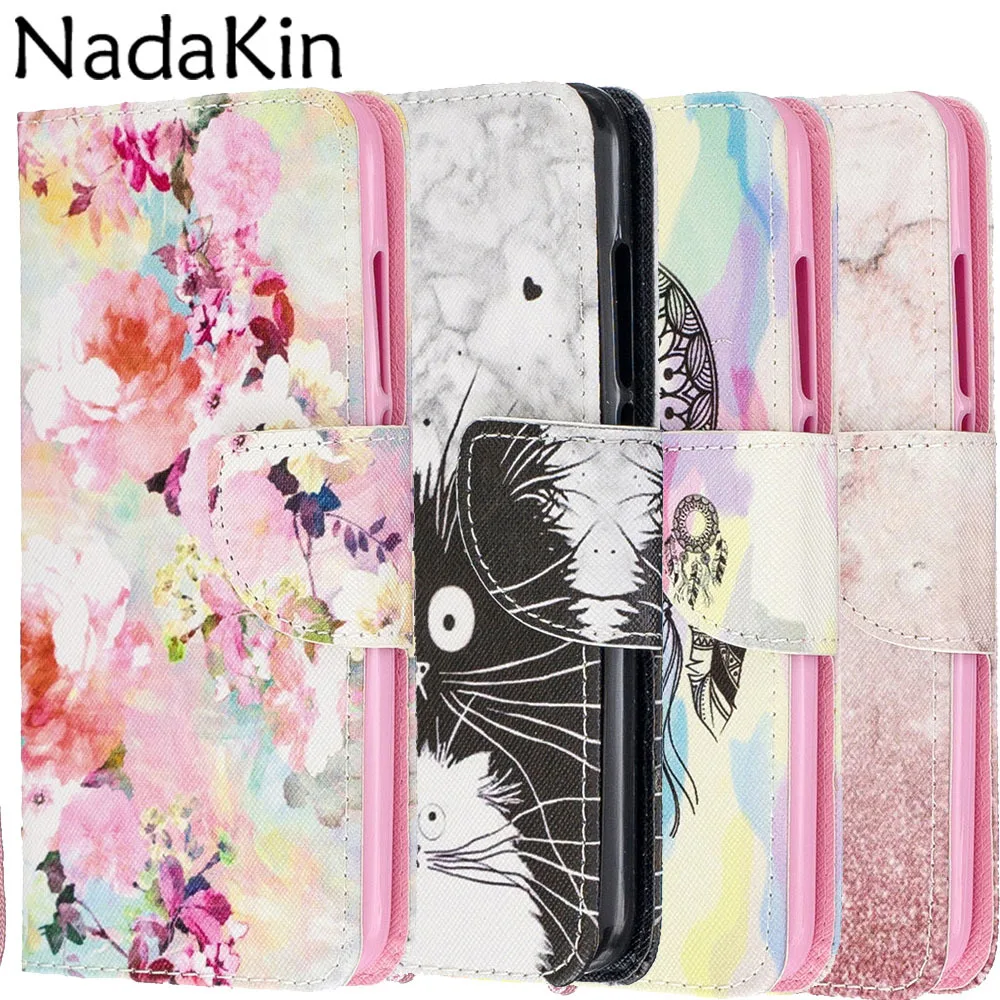 

Luxury Painted Flip Book Case Shell for Samsung Galaxy A10 A20 A30 A40 A50 A60 A70 A80 M10 M20 M30 M40 A20E Leather Wallet Cover