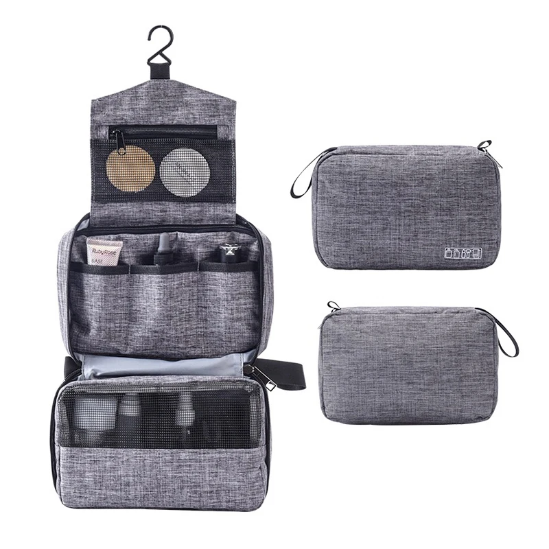 

Travel Hanging Bag Cosmetic Bags Storage Organizer Toiletries Makeup Kit Zipper Gadgets Pouch Package Trip Accessories Supplies