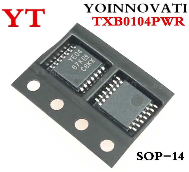 

10pcs/lot TXB0104PWR TXB0104 YE04 14TSSOP IC best quality.