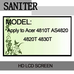 SANITER Apply to Acer 4810T AS4820 4820T 4830T 14 inch ultra-thin Laptop LCD Screen