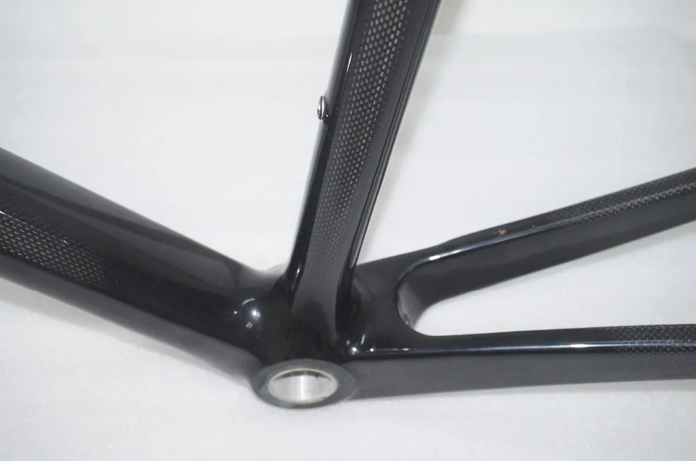 Clearance 51cm Cyclocross Carbon Bike Frame V Brake Carbon Fiber Cyclocross road bicycle Frame 6