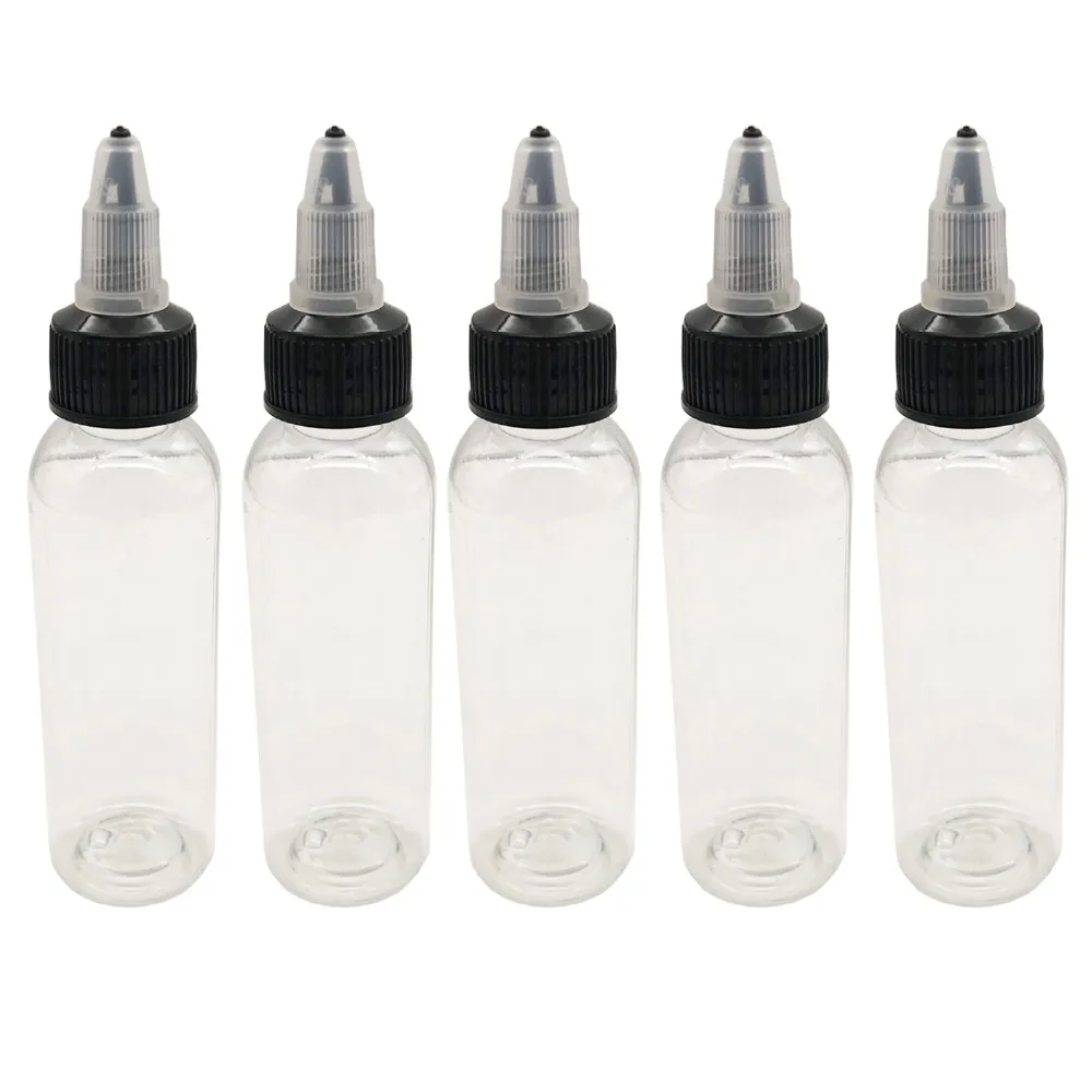 Ez Tattoo Empty Twistable Bottle Ink Cups 1oz 2oz For Tatoo Inks