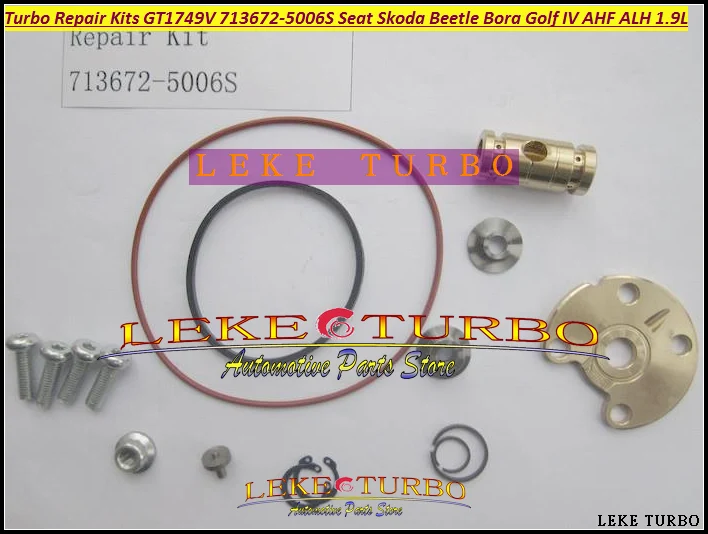 Turbo Repair Kit rebuild Kits GT1749V 713672 713672-5006S Turbocharger For Seat Skoda Beetle Bora Golf IV AHF ALH AJM AUY 1.9L (1)