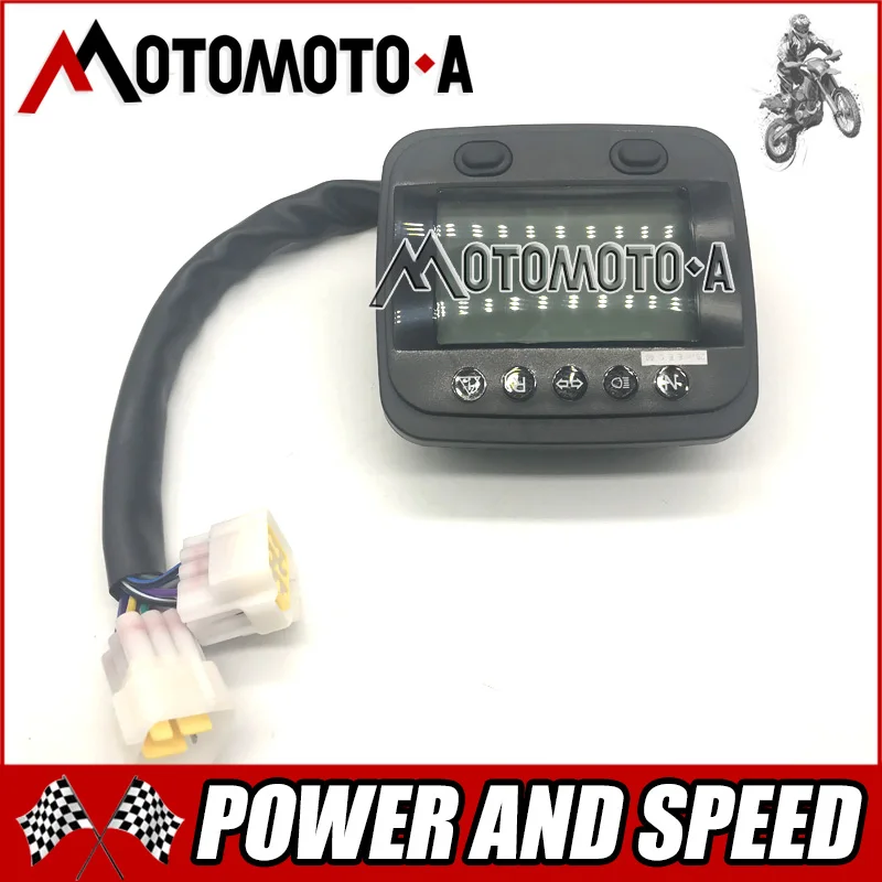  LINHAI ATV 500cc Digital Speedometer Led Odometer Euro Standard Free Shipping - 32859259692