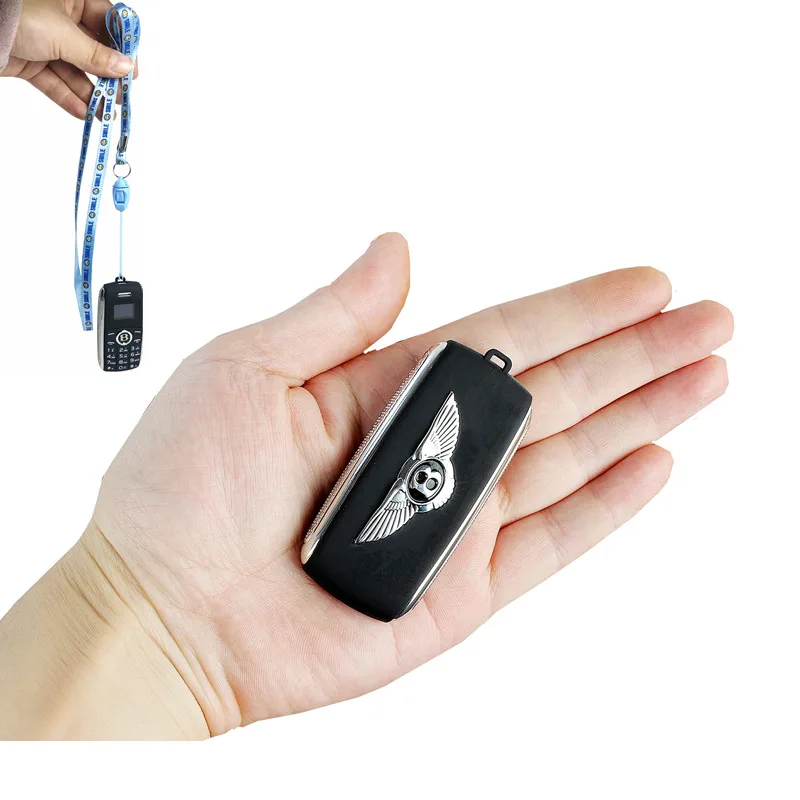 

mini Telephone bluetooth Dialer magic voice speed dial recorder celular cell phone Dual Sim small mobile phone Russian language