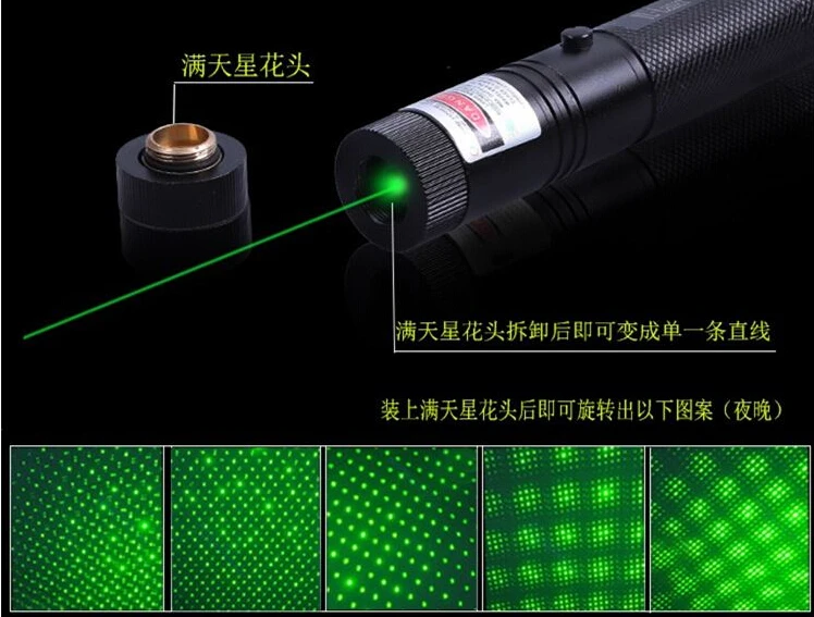 

NEW green laser pointer 500000m 500w 532nm high power military lazer flashlight presenter Burning Match & Light burn Cigarettes