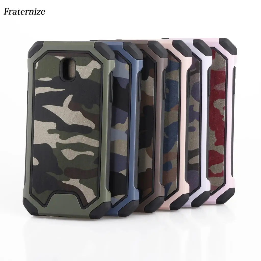 

Camouflage case for Samsung Galaxy J5 2017 J7 2017 J7 Pro J3 2017 EU Navy Army Camo Hard Plastic+Soft TPU Back Cover Shell Case