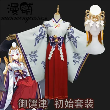 

[Stock] Hot Game Onmyoji Cosplay Costumes No Awakening Psychic Kimono Carnival Halloween Party For Women Role Play Clothing
