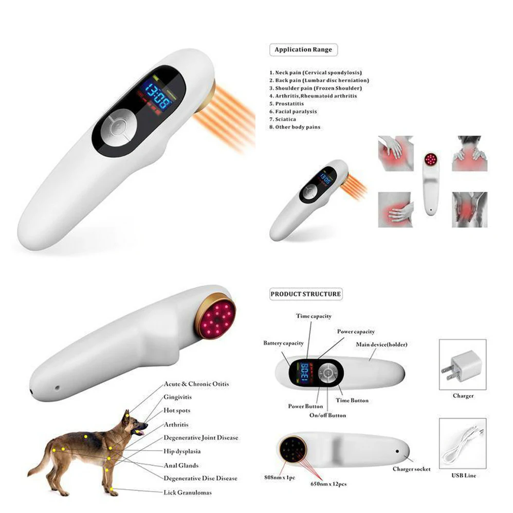 

Medical laser laser pain therapy work physical rehabilitation instruments